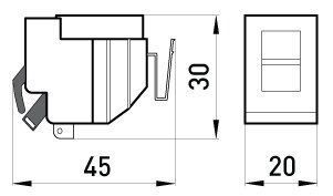 Расцепитель минимального напряжения e.industrial.ukm.60.QY.380, 380В