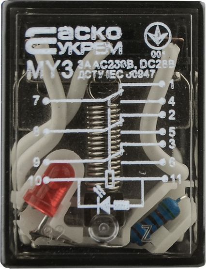 Реле МY3 (DC 12 V)