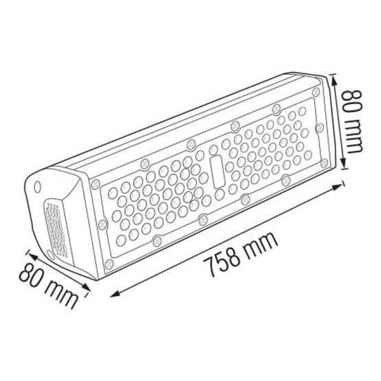Светильник светодиодный для высоких потолков "ZEUGMA-150" 150 W 6400К