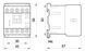 Контактор e.industrial.ukc.12M.220, 12А, 220В, no, малогабаритный