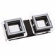 Світильник LIKYA-2 потолочний декор. 120x280mm SMD LED 2*5W 4000K хром HOROZ, Хром, 036-007-0002-010, 4000, 3
