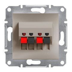 АудиоРозетка Бронза EPH5700169 ASFORA Schneider Electric, 10018, Бронза