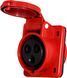 Силовая розетка встраиваемая e.socket.pro.4.16.wall, 4п., 380В 16А (414)