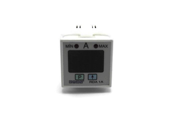 Амперметр програмуємий RDA1A цифровий щитовий 1-999А 230В (1перемик. контакт) EMAS