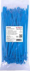 Кабельна стяжка e.ct.stand.200.3.blue (100шт) синя E.NEXT