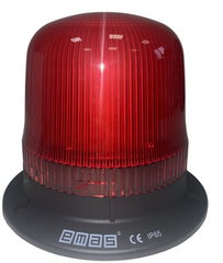 Проблисковий маяк червоний мультифункціональний Ø120 220 AC IT120R220, EMAS