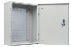 Корпус металлический с панелью 40*30*25, IP31, UBox
