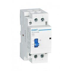 Контактор модульний з ручн. упр. NCH8-40M/20 2no AC220-240V Chint, 230V АС