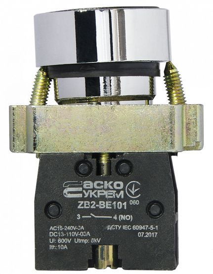 XB2-BA21 кнопка "Старт" черная