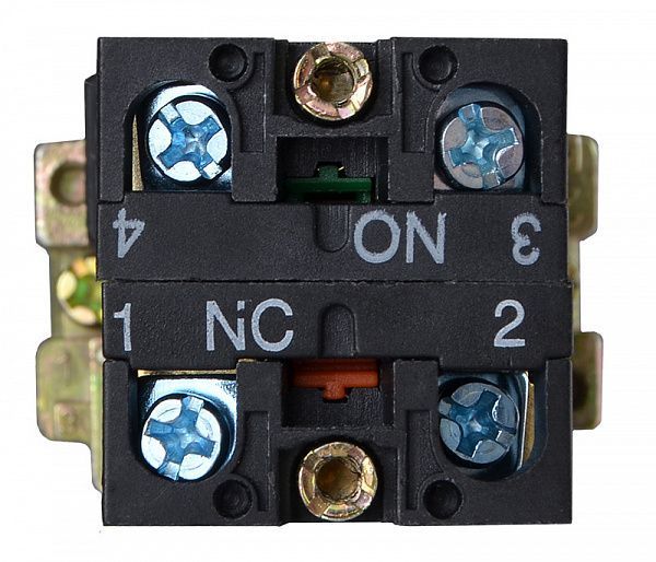 XB2-BK2565 Кнопка жовта поворотна 2-поз. з підсвічуванням