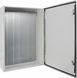 Корпус з монтажною панеллю металевий 100*65*30, IP65, серії UBox