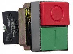 XB2-BL8425 Кнопка подвійна "Старт/Стоп" 1NO+1NC АСКО