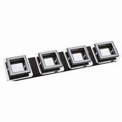 Світильник LIKYA-5 потолочний декор. 120x600mm SMD LED 4*5W 4000K хром HOROZ, Хром, 036-007-0005-010, 4000, 1