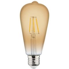Лампа FILAMENT LED A60 6W Е27 2200K RUSTIC VINTAGE-6 146мм HOROZ, 001-029-0006-010, 2200