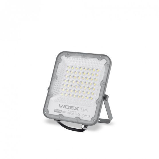 LED прожектор PREMIUM VIDEX F2 30W 5000K AC/DC12-48V (3 роки), 25960, VL-F2-305G-12V, 5000