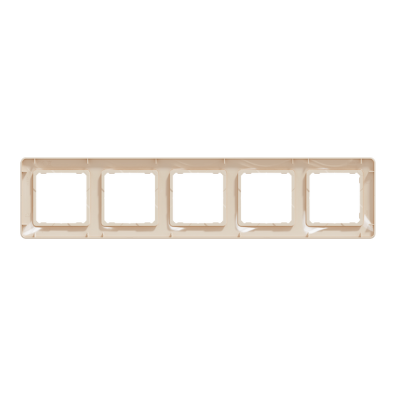 Рамка 5-постовая Бежевый Sedna Design Schneider Electric SDD312805, Бежевый