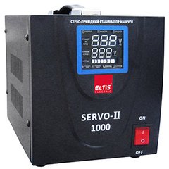 SERVO-II-SVC-1000VA LED цифровий стабілізатор напруги 1000ВА 1-фазний Eltis Electric