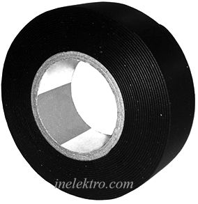 Самовулканизирующаяся изолента e.tape.sf.5.black, 0,8ммх25ммх5м, черная, 18139