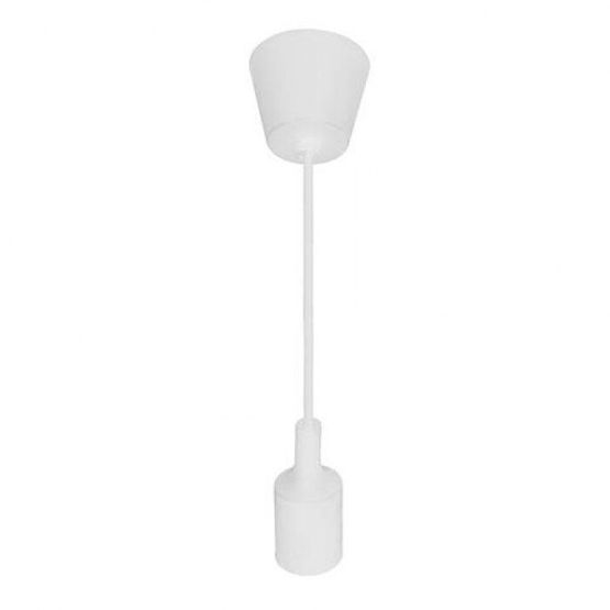 Світильник підвісний білий E27 пластик VOLTA HOROZ