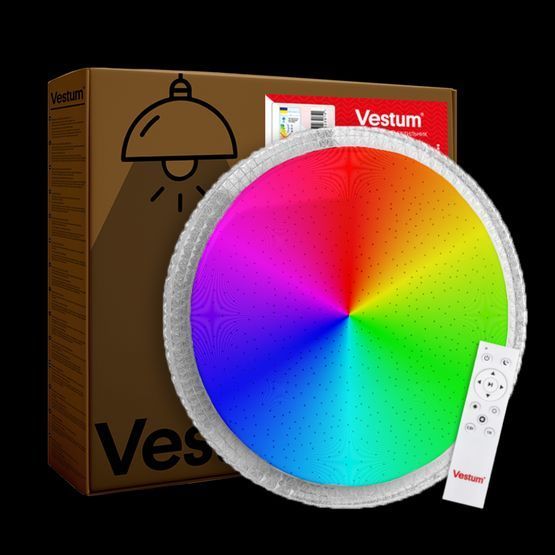 Светильник CRYSTAL звездное небо 60W 395*60мм 3000К-6500К RGB с ДК