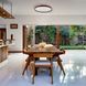 Світильник стельовий FOREST зоряне небо 80W 480*65мм 3000К-6500К з пультом, дуб
