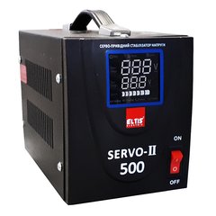 SERVO-II-SVC-500VA LED цифровий стабілізатор напруги 500ВА 1-фазний Eltis Electric