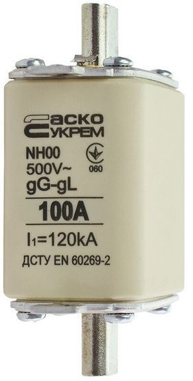 Предохранитель ножевой с плавкой вставкой NH00 100A gG АСКО