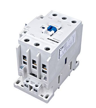 LZDH50B0--, Контактор CUBICO High, 3Р, 22kW, 50A, 1НЗ+1HO, 24V AC Schrack, 24V АС