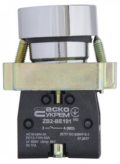XB2-BA3341 Кнопка "Старт" біла