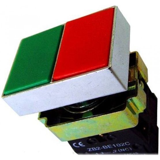 Кнопка NP2-BL "Пуск-Стоп" d22мм 1з+1р Chint