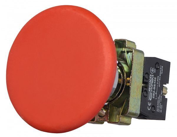 XB2-BR42 Кнопка "грибок" (d 60 мм) "Стоп" червона 1NC АСКО