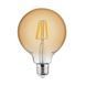 Лампа винтажная светодиодная (ретро) "RUSTIC GLOBE-6" 6W Filament led 2200К E27