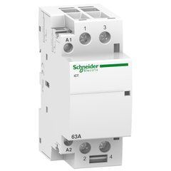 Модульный контактор iCT63A 2НО 220/240В АС 50ГЦ Schneider Electric, 23350, 230V АС