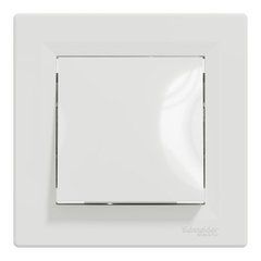 Переключатель одинарный проходной EPH0400121 белый ASFORA Schneider Electric, 0624, Белый