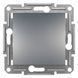 Кнопка Сталь EPH0700162 ASFORA plus Schneider Electric самозаж. контакты, 9923, Сталь