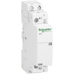 Модульный контактор iCT16A 1НО 12В АС 50ГЦ Schneider Electric, 10275, 12V AC