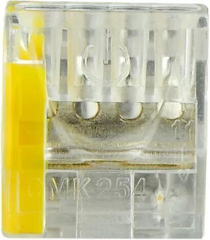 Клемник з&rsquo;єднувальний CMK-254Х жовтий, 12997