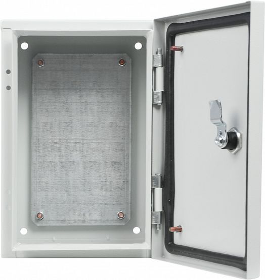 Корпус металевий з панеллю 30*20*15, IP54, UBox