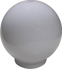 Плафон - куля e.street.light.sphere.150.opal.screw, опаловий, D150мм, основа - різьбове