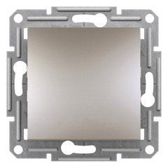 Кнопка Бронза EPH0700169 ASFORA plus Schneider Electric самозаж. контакты, 9924, Бронза