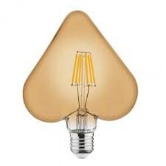 Лампа FILAMENT LED Сердце 6W 2200K E27 RUSTIC HEART-6 164мм HOROZ, 001-032-0006-010, 2200