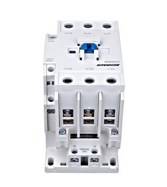 LZDH65B0--, Контактор CUBICO High, 3Р, 30kW, 65A, 1НЗ+1HO, 24V AC Schrack, 24V АС