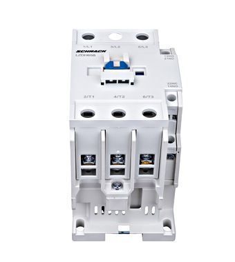 LZDH65B0--, Контактор CUBICO High, 3Р, 30kW, 65A, 1НЗ+1HO, 24V AC Schrack, 24V АС