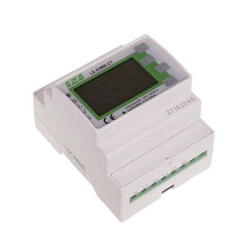LE-03MB-CT Трифазний, M-BUS, трансформаторного підключення