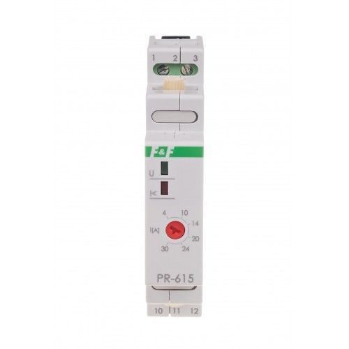 Реле струму пріоритетне F&F PR-615, 4-30A, 16A