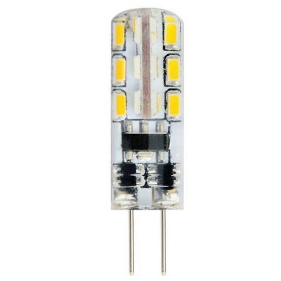 Лампа капсула SMD LED 1,5W силікон G4 110Lm 12V MIDI HOROZ, 001-012-0002-010, 2700