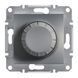 Світлоорегулятор поворотний 20-315VA. Сталь EPH6600162 Asfora plus Schneider Electric, 10074, Сталь