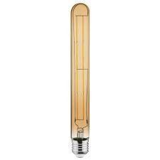Лампа FILAMENT LED Тубе 6W 2200K E27 RUSTIC TUBE-6 185мм HOROZ, Прозрачный с янтарным отливом, 001-033-0006-010, 2200, 79