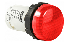 Моноблочна светосигнальная арматура MBSP220K светодиодная 220В червона (ячеистое стекло) EMAS