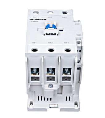 LZDH80B3--, Контактор CUBICO High, 3Р, 37kW, 80A, 1НЗ+1HO, 230V AC Schrack, 230V АС